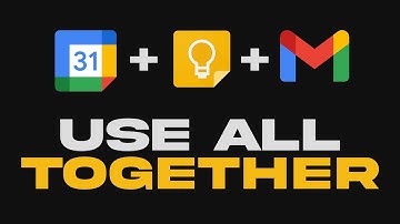 How To Use Gmail + Keep Notes + Google Calendar Together | Tutorial for Beginners (2022)