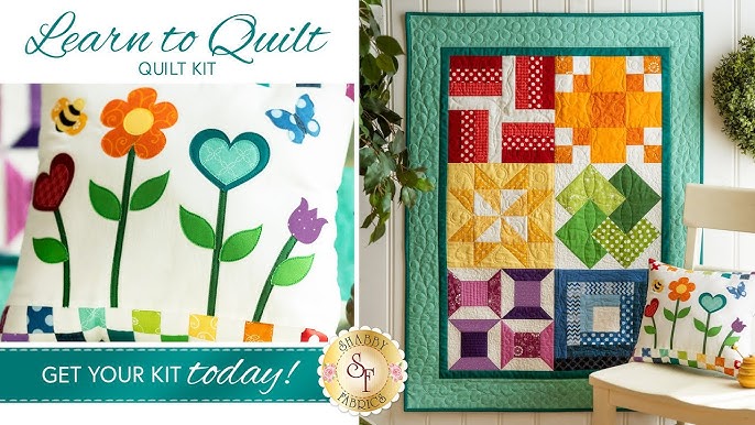 Learn To Quilt Series - Beginner Quilt Kit