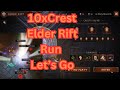 10 x crest elder rift run shine bright like a diamond please  f2p wizard  diablo immortal