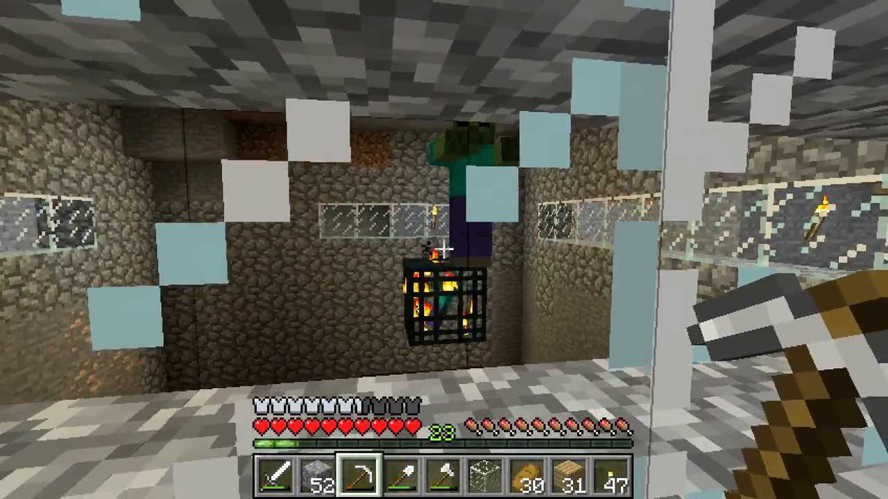 Minecraft With A Noob! - Week 103 - Zombie Spawner Almost Complete ...