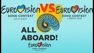 Eurovision :  2017 vs 2018 [PERSONAL]