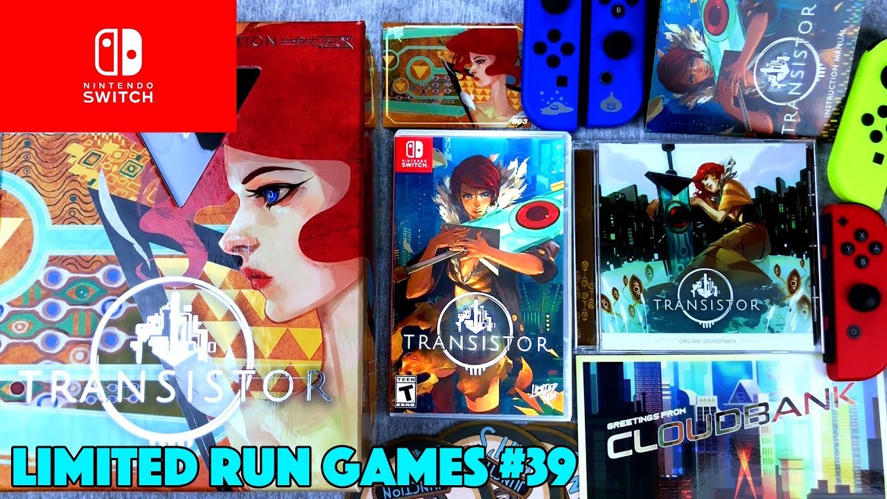 Nintendo Switch Transistor Switch Limited Run Games Switch Limited Run #39: Transistor [PREORDER] – Limited Run