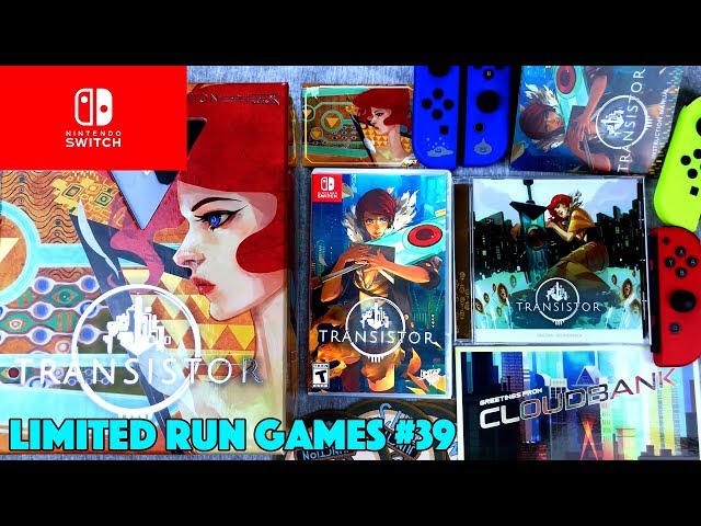 Nintendo Switch Transistor Switch Limited Run Games Switch Limited Run #39: Transistor Collector's Edition