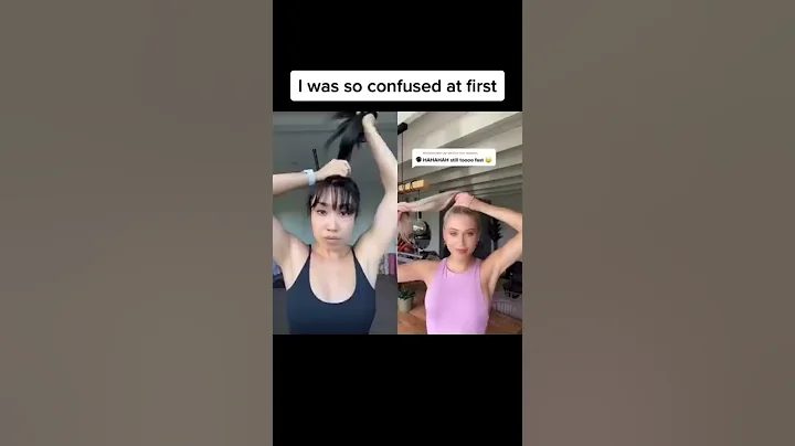 Easiest messy bun hack EVER 🙌