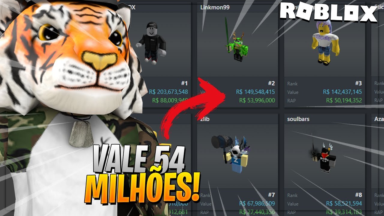 DESCUBRA SE A SUA CONTA É UMA DAS MAIS VALIOSAS DO ROBLOX 