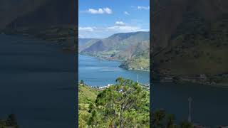 View Danau Toba emank selalu menggoda…!!! #danautoba #tongging