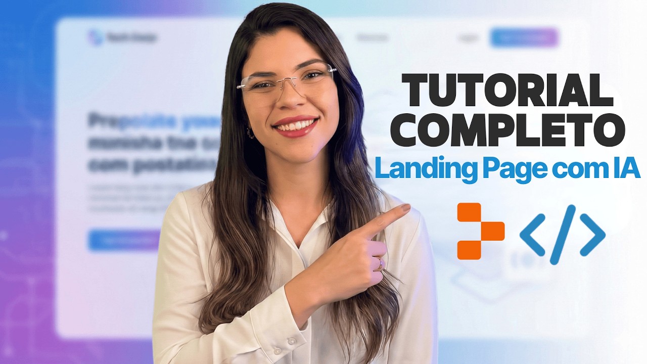 Criei uma Landing Page com IA em 10 Minutos (Olha o Resultado)
