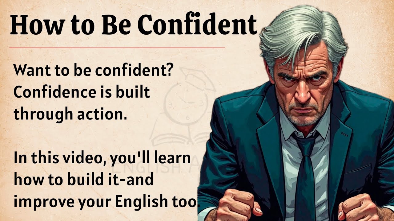 Outline Video This Video Will Make You CONFIDENT Forever || Learn English Through Motivational Lesson 🔥 || Level 3