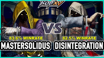 KOF XV 🔥 Mastersolidus (Kukri/Ryo/Geese) vs Disintegration (Kukri/Najd/Shun