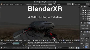 BlenderXR new navigation mode: Joystick
