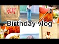 Birt.ay vlog hm haulclicks haul