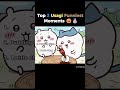 Top 3 Usagi Funniest Moments That You Won't Forget🤣🐰
