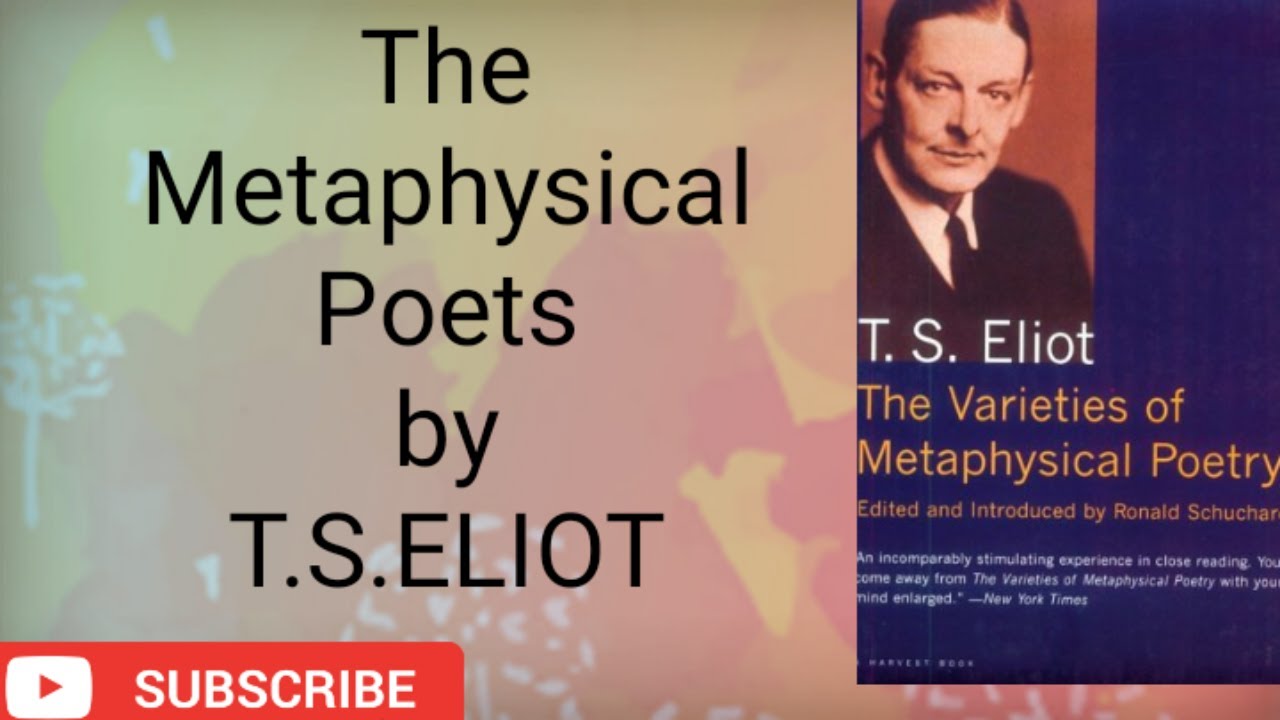 ts eliot essay on metaphysical poets