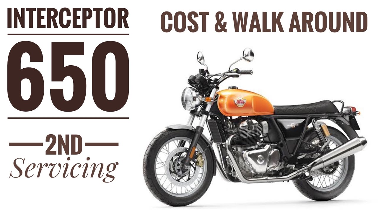 Interceptor 650 2nd Servicing | Cost & Walk-around