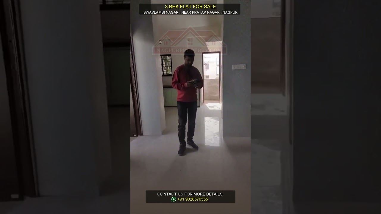 Luxurious 3 BHK Flat in Swavlambi Nagar, Nagpur