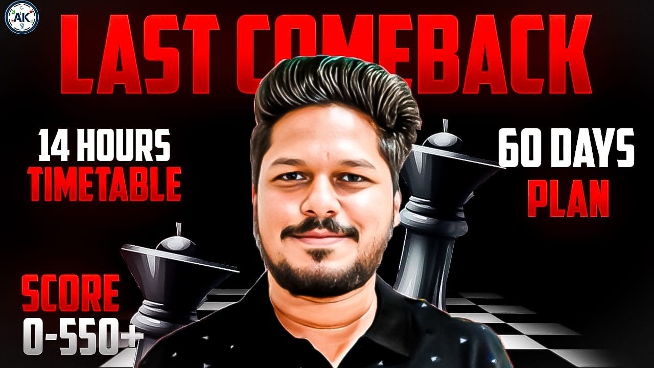 Last 60 days Strategy to crack NEET - YouTube
