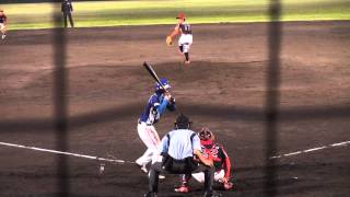 20140526 IS vs FD 3回裏（JAバンク蔵本球場）