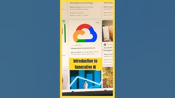 Introduction to Generative AI | Google | #courserafreecourses  #google #shorts