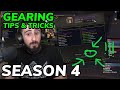 Gearing tips  tricks  a bug for season 4