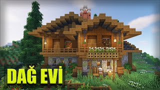 Minecraft Dağ Evi Yapımı - Minecraft Builder #builders