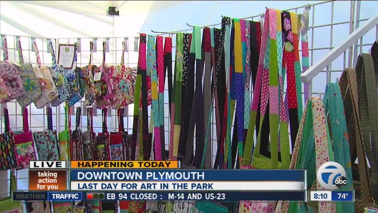 Downtown Plymouth Art In The Park YouTube