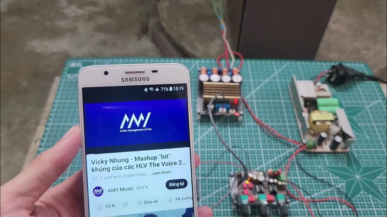 test mini amplifier ne5532 equalizer circuit x audio circuit tpa3221 x moduel qcc5125 YouTube