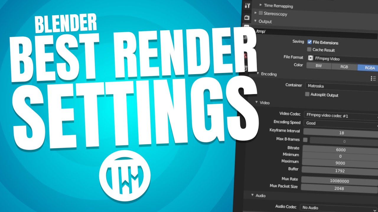 BEST SETTINGS - Blender Tutorial YouTube