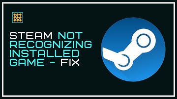 Steam Not Recognizing Installed Game | Showing As Uninstalled