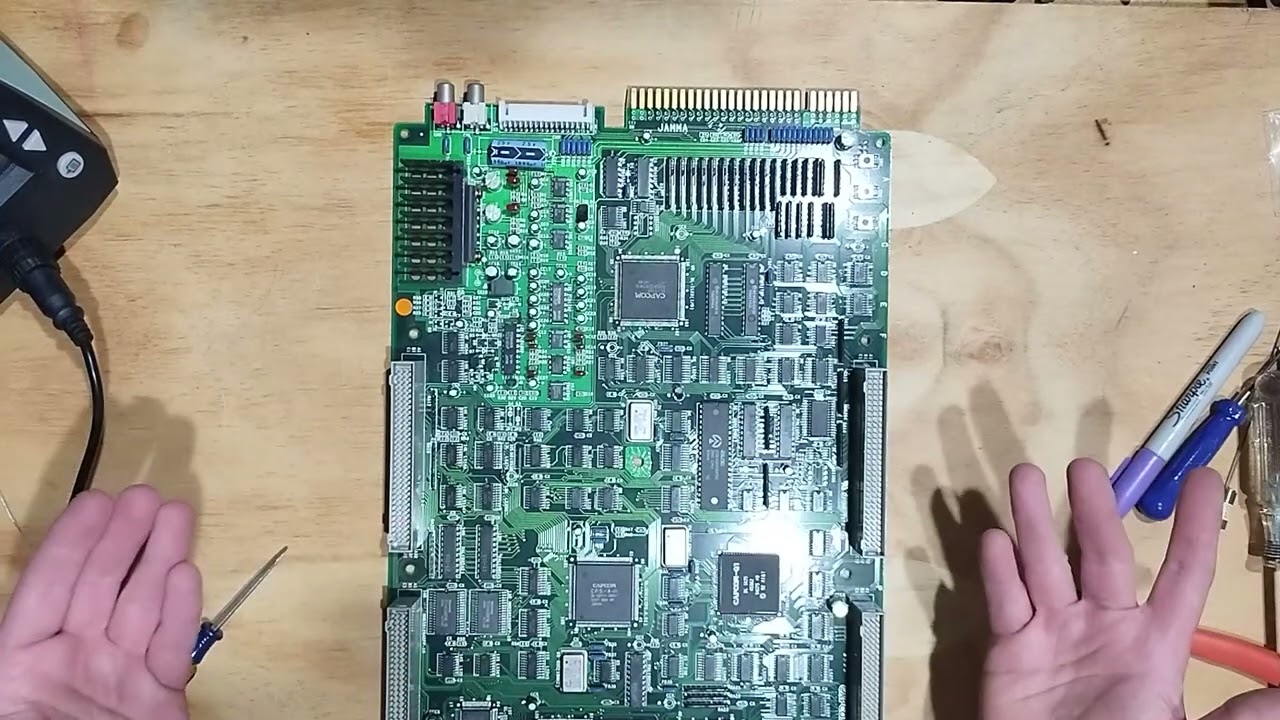CPS2 A board supercap replacement - YouTube