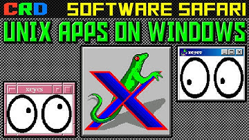 Xoftware: Unix apps on Windows