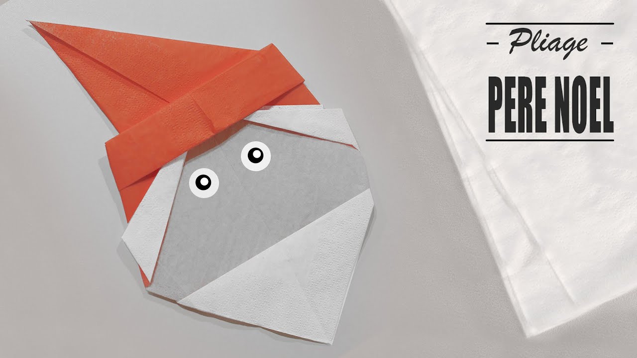 Pliage Serviette Pere Noelnull