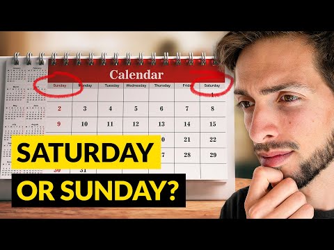 Video: Wanneer is de sabbatdag zaterdag of zondag?