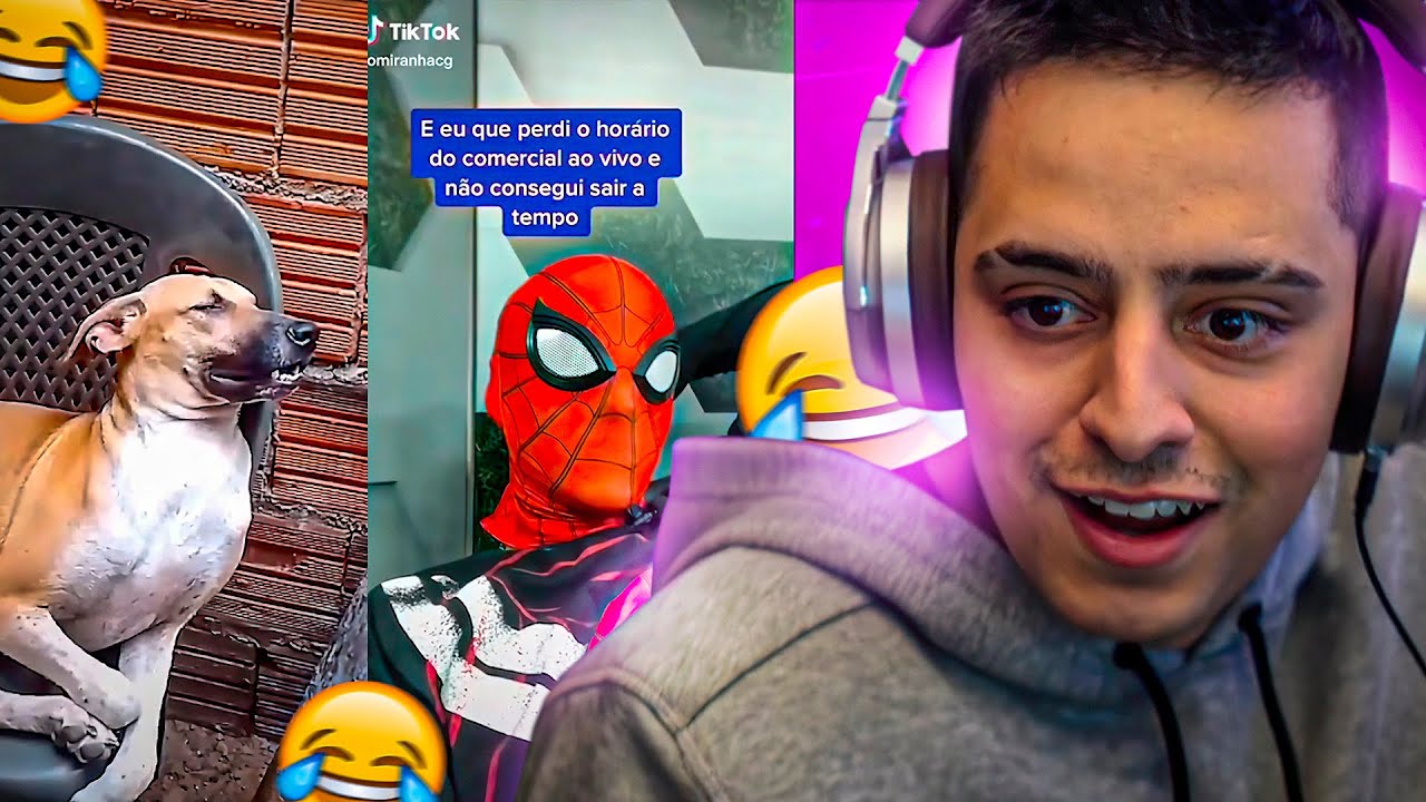 LOUD CORINGA REAGINDO A TIKTOK E V DEOS ENGRA ADOS TENTE N o RIR 