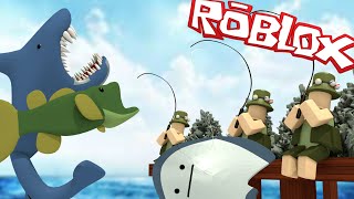Roblox Fishing For Giant Fish Fishing Tycoon Roblox Sharks Fish Sea Creatures Youtube - fish tycoon roblox