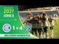 CONFIANÇA 1 X 4 GUARANI l MELHORES MOMENTOS l 12ª RODADA BRASILEIRÃO SÉRIE B 2021 l ge.globo