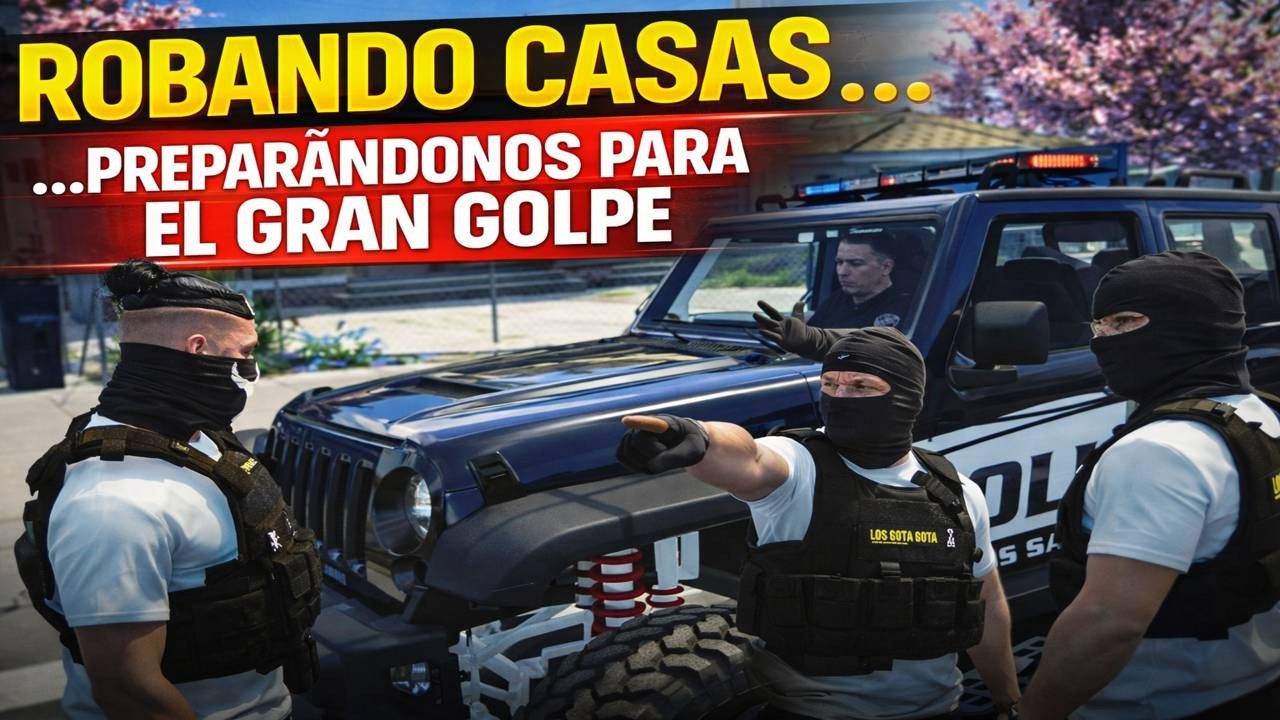 🔥 Robando Casas… Preparándonos Para El Gran Golpe 2#