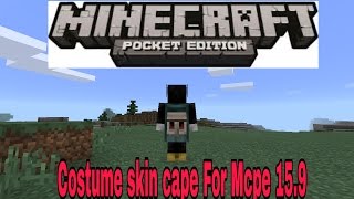 Costume Skin Capes (Tutorial) McPe 15.9 screenshot 3