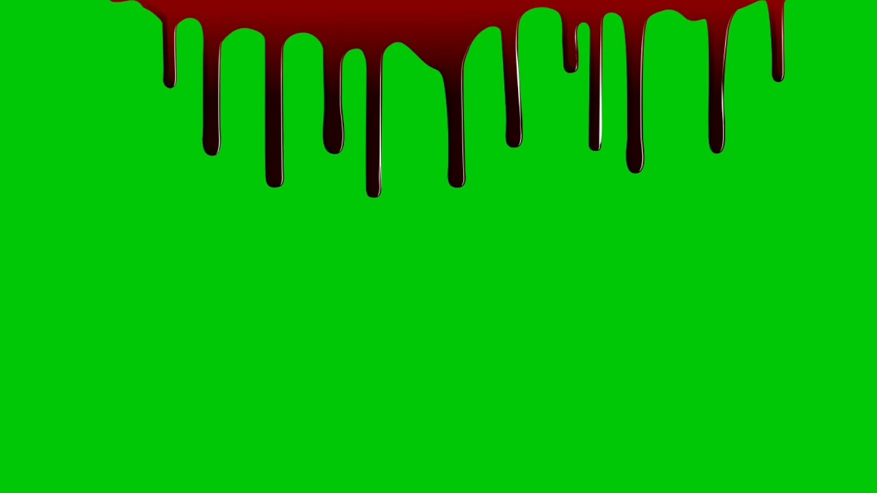 Green Screen Blood Drip - YouTube.