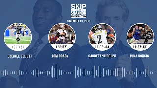 Zeke's struggles, Brady's frustrations, Garrett\/Rudolph, Kawhi + LeBron | UNDISPUTED Audio Podcast