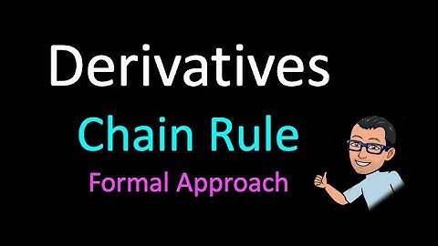 #Chain #Rule & #Formal #Leibniz #Notation (#Derivatives) dy/dx dydx