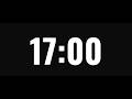 17 Minute Timer ⏳ | 1020 Second Countdown Clock | 17 Minute Deep Focus Timer | 17:00 Countdown Timer