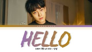 CHEN (첸) 'HELLO' Lyrics (Han/Rom/Eng)