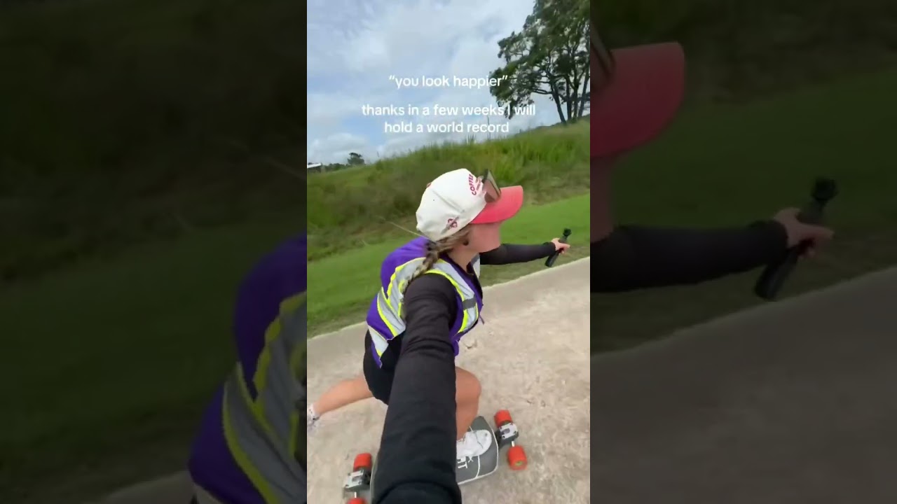 What it feels like when you’re about to be the first woman to skateboard across America