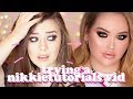 AVERAGE GIRL TRIES FOLLOWING A NIKKIETUTORIALS MAKEUP TUTORIAL | LUCY WOOD