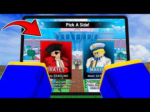 I played Roblox Blox Fruits INSIDE OF ROBLOX...
