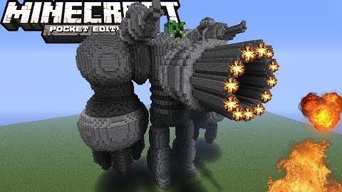 MCPE Attack Robot – Colossus [Redstone]