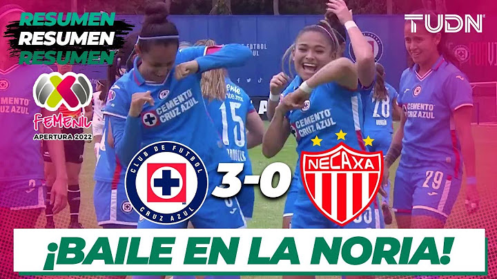 Resumen y goles | Cruz Azul 3-0 Necaxa | Liga Mx Femenil AP2022 -J8 | TUDN