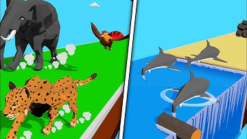 Animal Transform Race - All level Gameplay Android,ios(level 24-30)