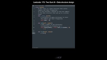 Leetcode 170. Two Sum III - Data structure design in Python | Python Leetcode | Python Code Tutorial