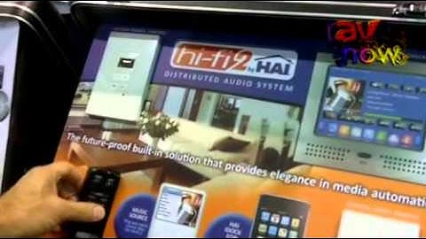CEDIA 2011: HAI Shows Off the hi-fi 2 DIstributed Audio System